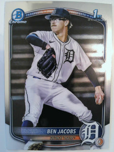 2025 Bowman Draft Baseball Chrome Ben Jacobs #BDC-141