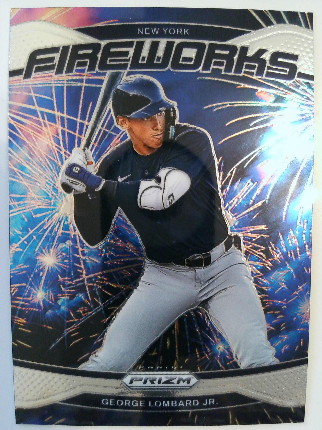 2025 Panini Prizm Baseball Fireworks George Lombard Jr. #5
