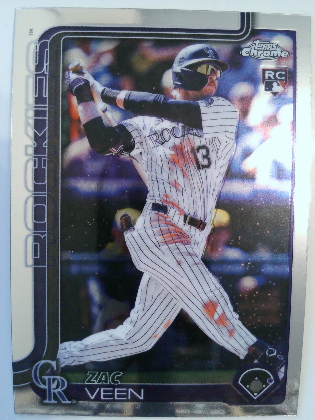 2025 Topps Chrome Update Baseball Zac Veen #USC28 Rookie