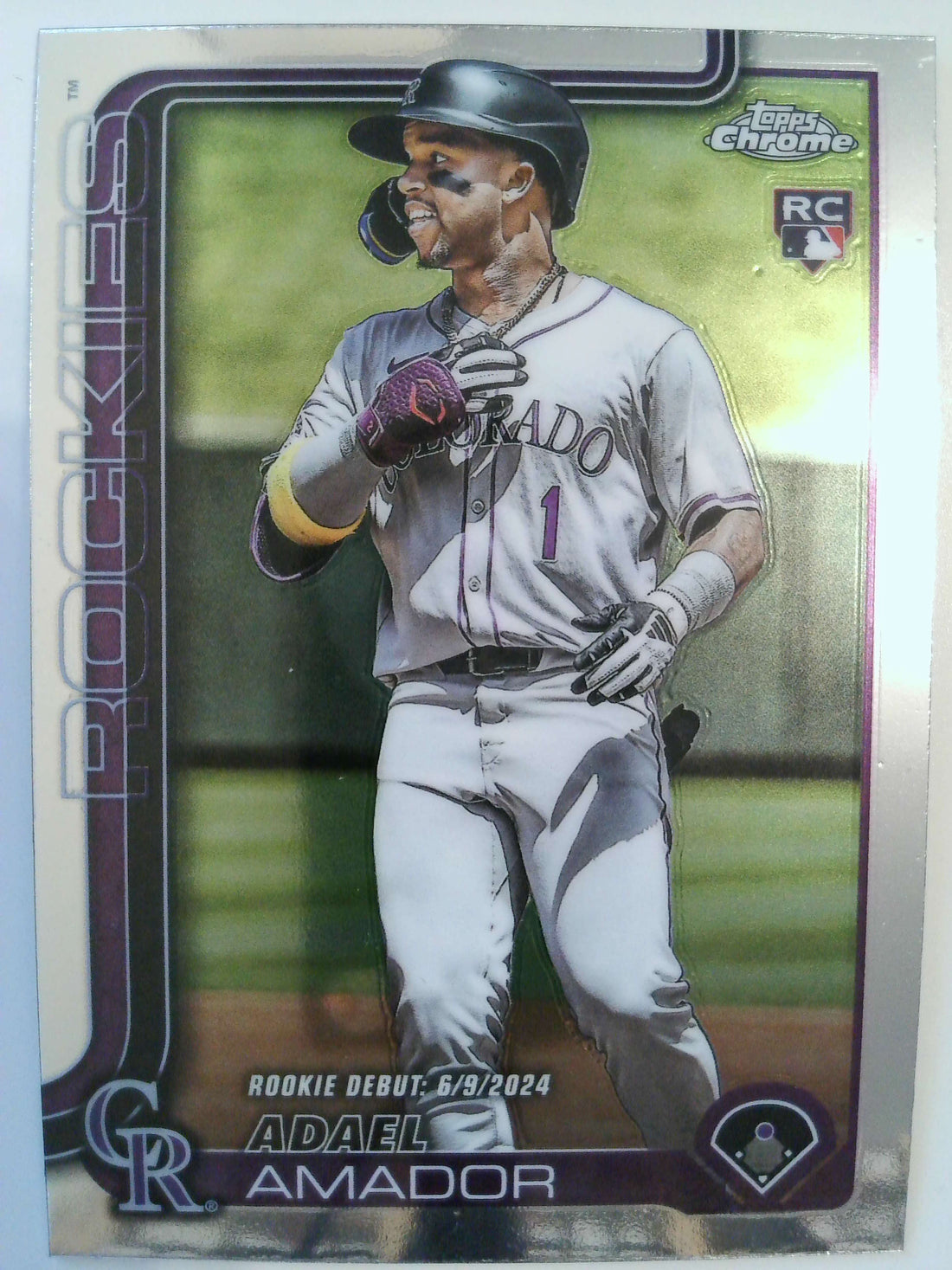 2025 Topps Chrome Update Baseball Adael Amador #USC143 Rookie