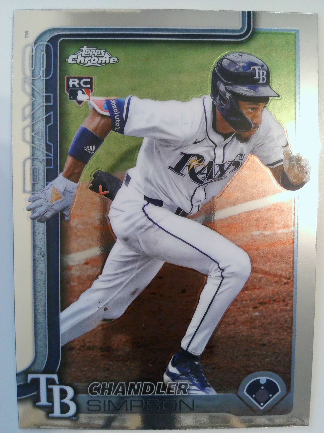 2025 Topps Chrome Update Baseball Chandler Simpson #USC179 Rookie