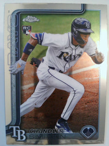 2025 Topps Chrome Update Baseball Chandler Simpson #USC179 Rookie