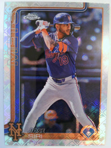 2025 Topps Chrome Logofractor Edition Baseball Jose Siri #195