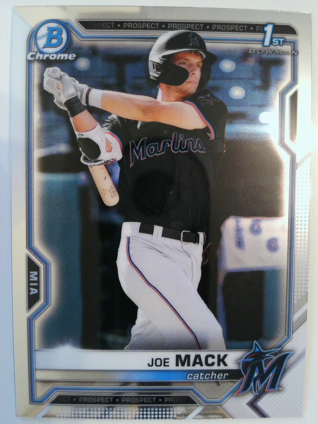 2021 Bowman Draft Baseball Chrome Joe Mack #BDC-159