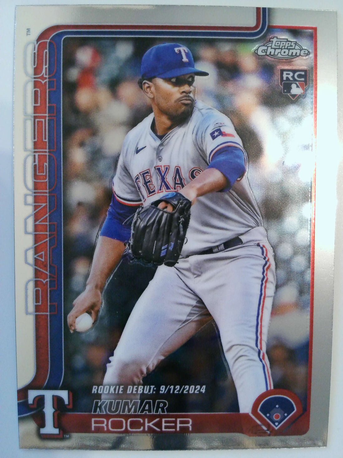 2025 Topps Chrome Update Baseball Kumar Rocker #USC160 Rookie