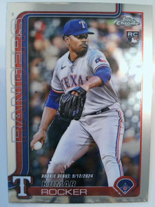 2025 Topps Chrome Update Baseball Kumar Rocker #USC160 Rookie