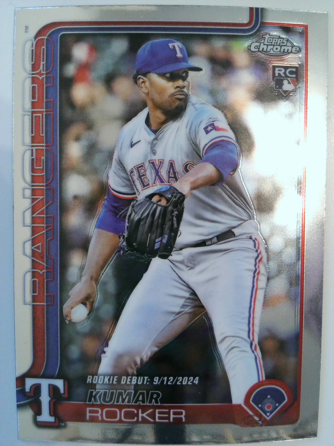 2025 Topps Chrome Update Baseball Kumar Rocker #USC160 Rookie