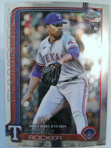 2025 Topps Chrome Update Baseball Kumar Rocker #USC160 Rookie