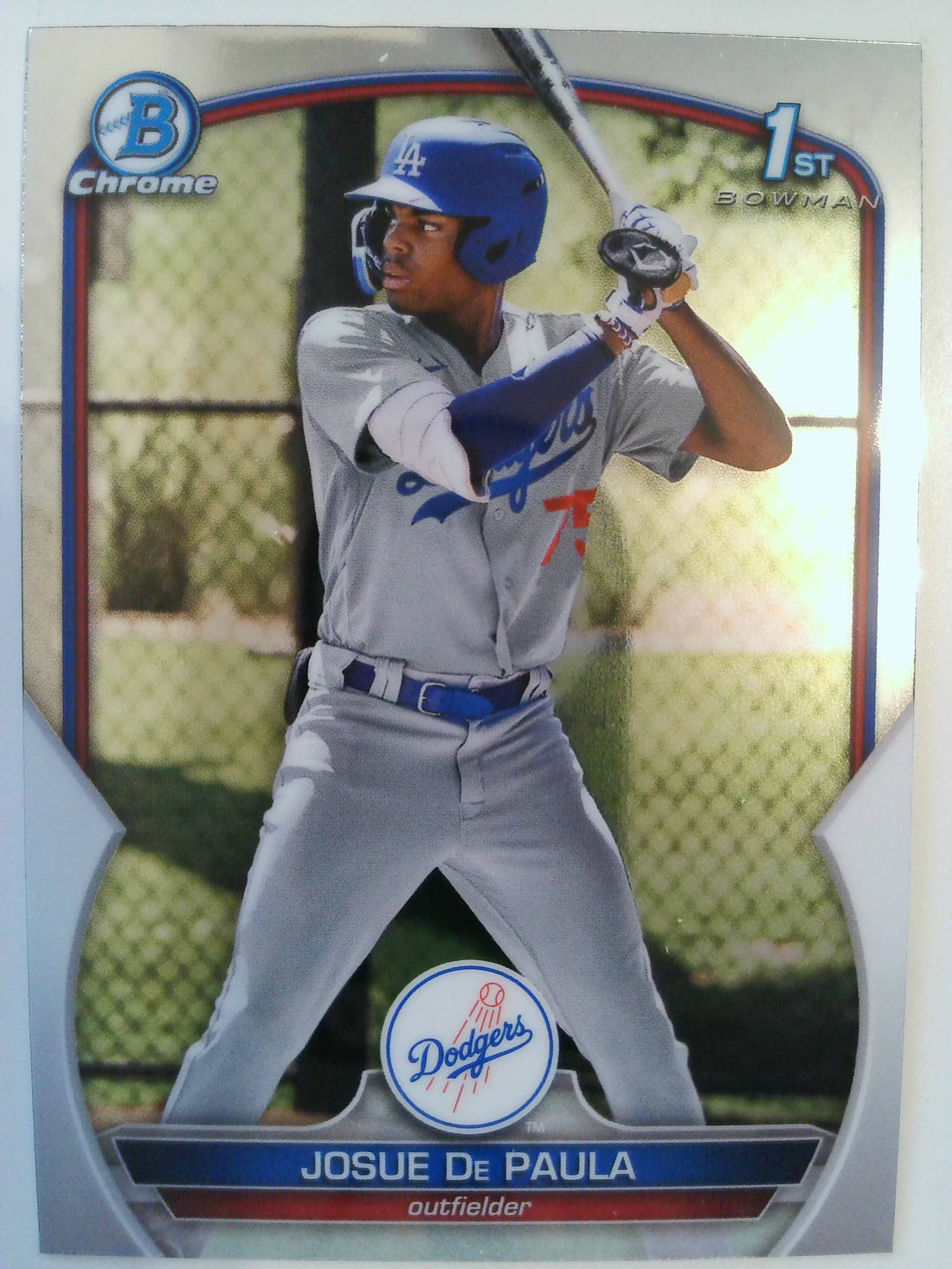 2023 Bowman Baseball Chrome Prospects Josue De Paula #BCP-111