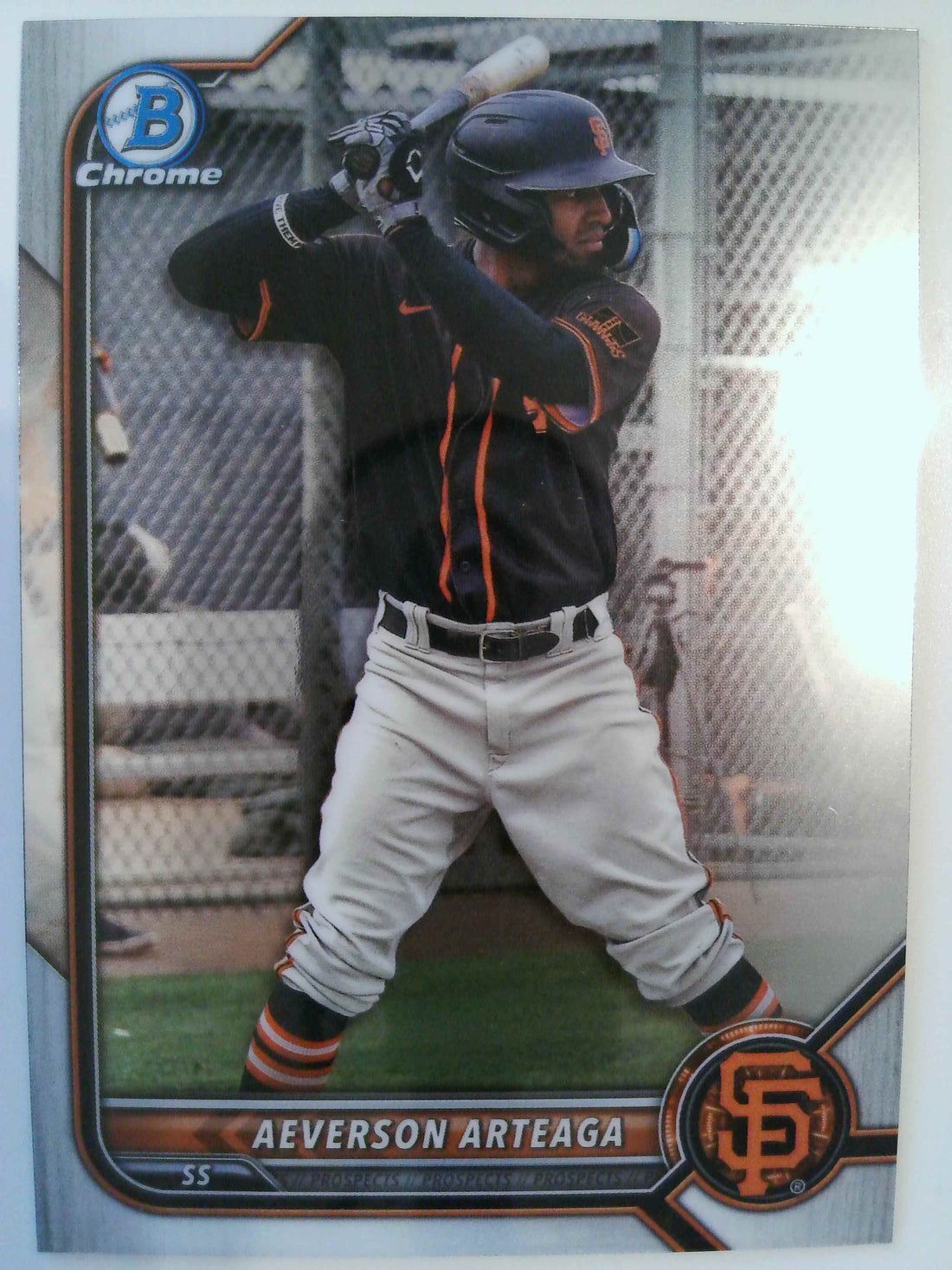2022 Bowman Draft Baseball Chrome Aeverson Arteaga #BDC-198