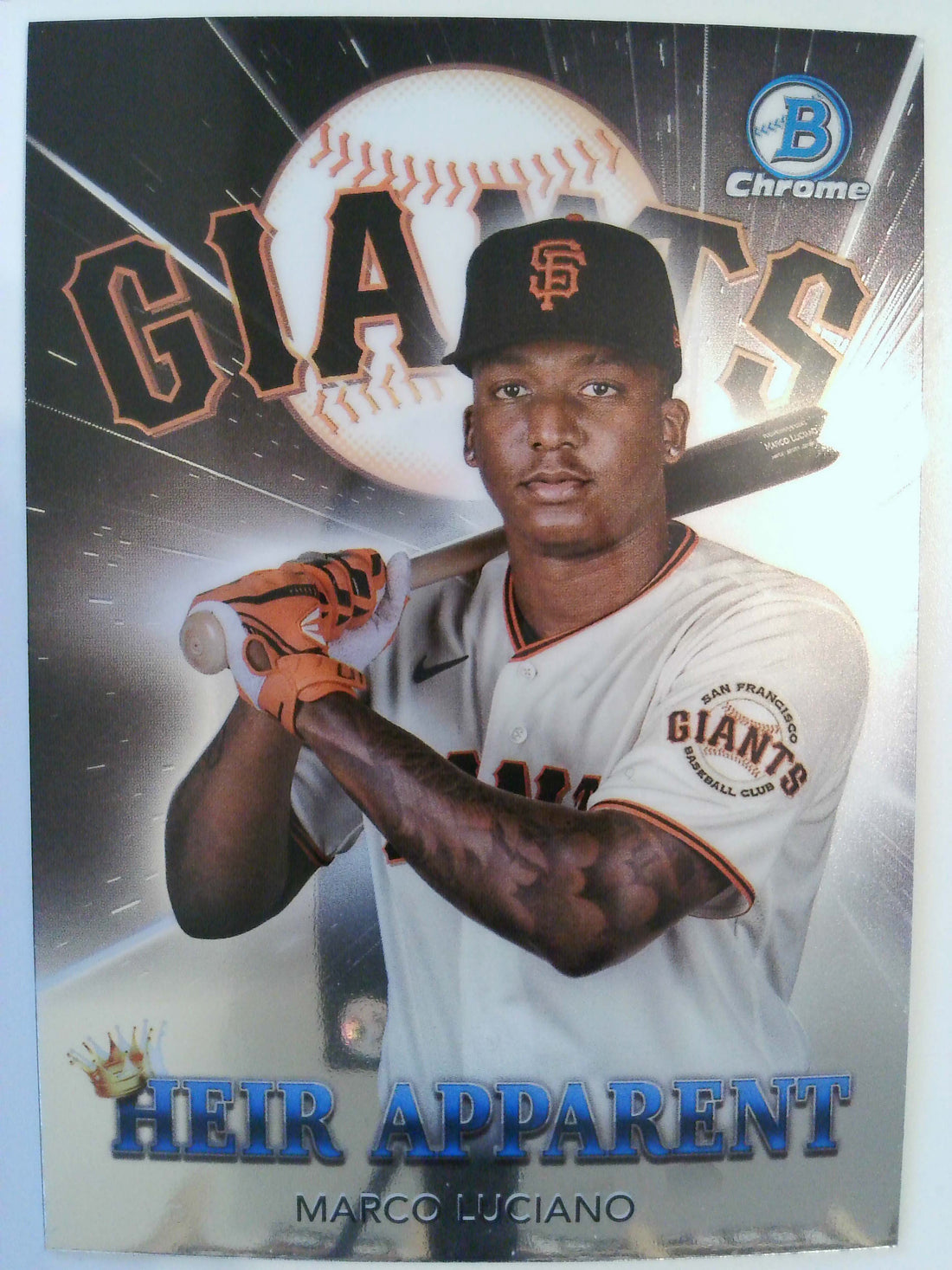 2022 Bowman Draft Baseball Heir Apparent Marco Luciano #HA-16