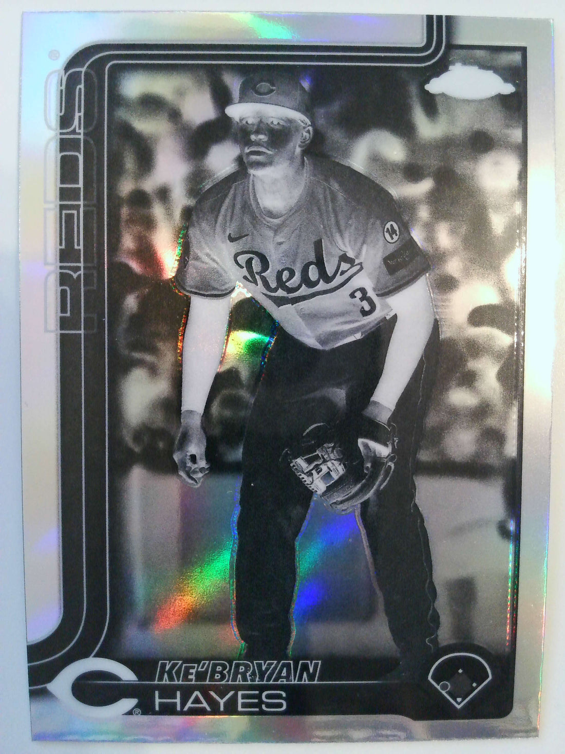 2025 Topps Chrome Update Baseball Negative Refractors Ke'Bryan Hayes #USC13