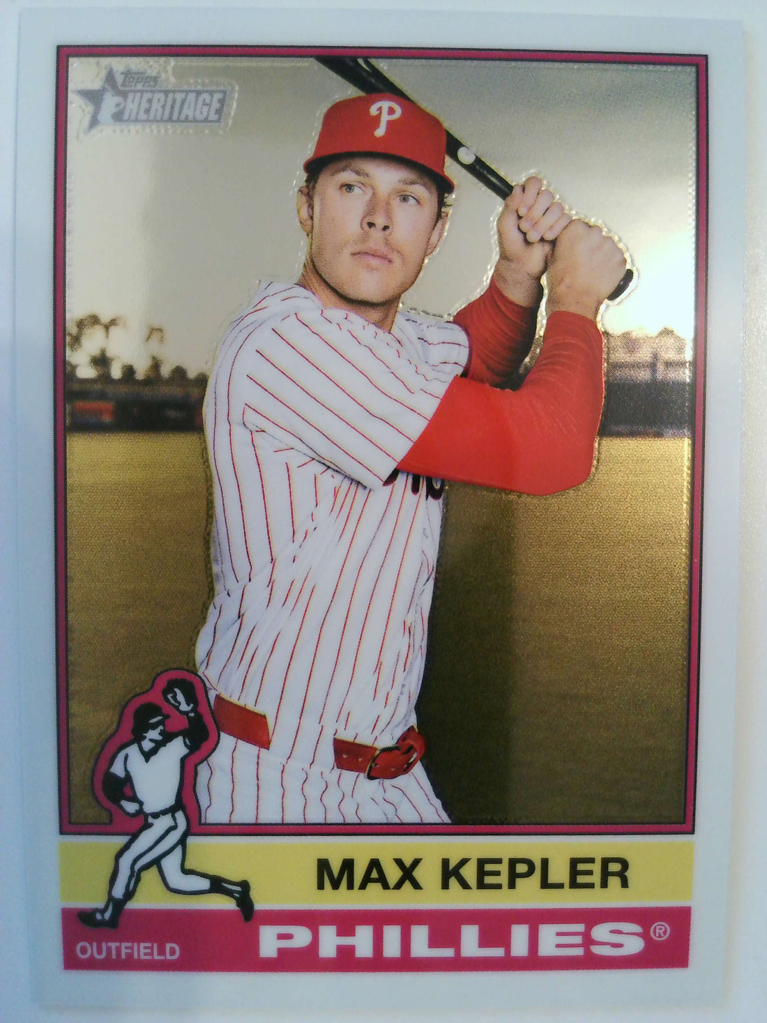 2025 Topps Heritage Baseball Chrome Max Kepler #586