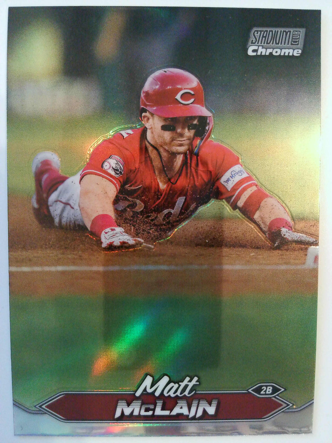 2024 Stadium Club Baseball Chrome Refractors Matt McLain #37