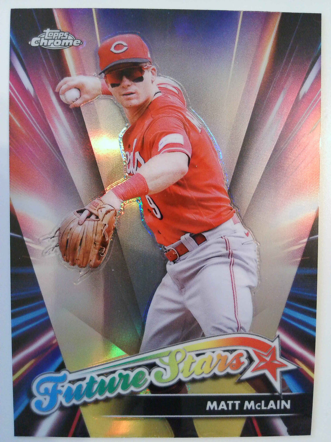 2024 Topps Chrome Baseball Future Stars Matt McLain #FS-14
