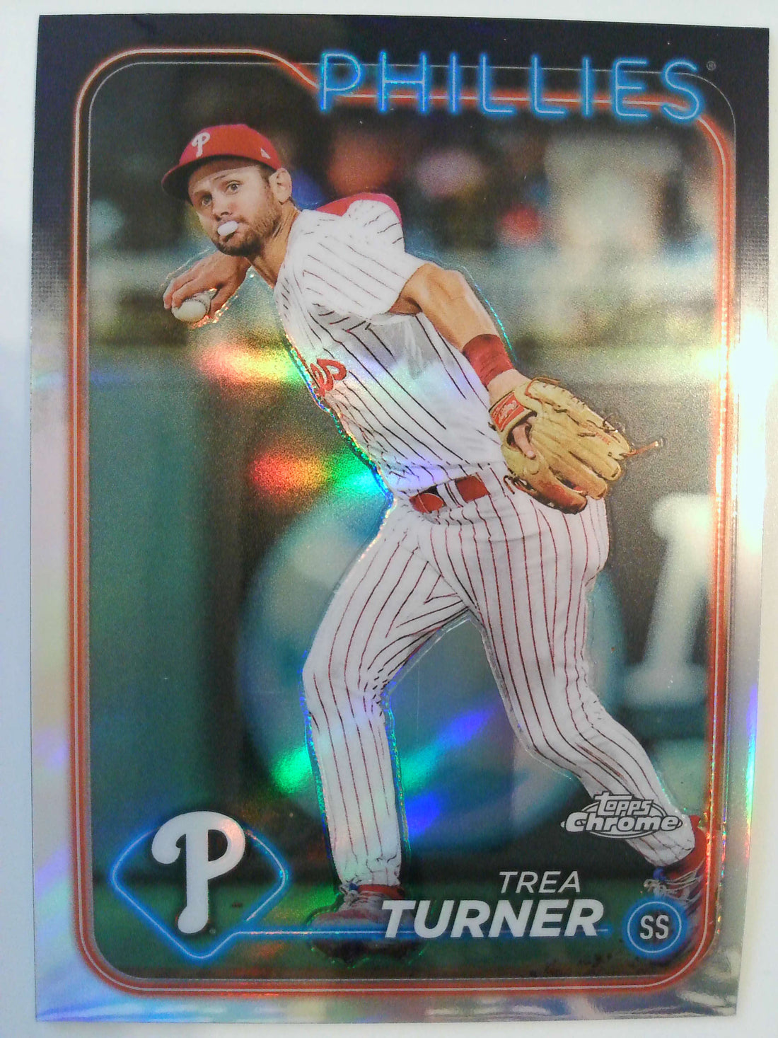 2024 Topps Chrome Baseball Refractors Trea Turner #169