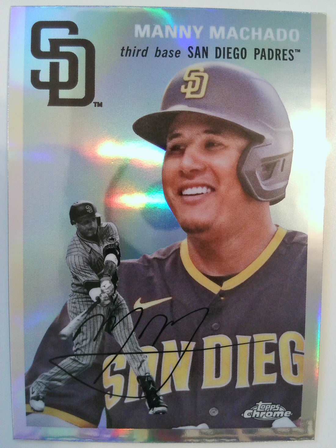 2023 Topps Chrome Platinum Anniversary Baseball Refractors Manny Machado #322