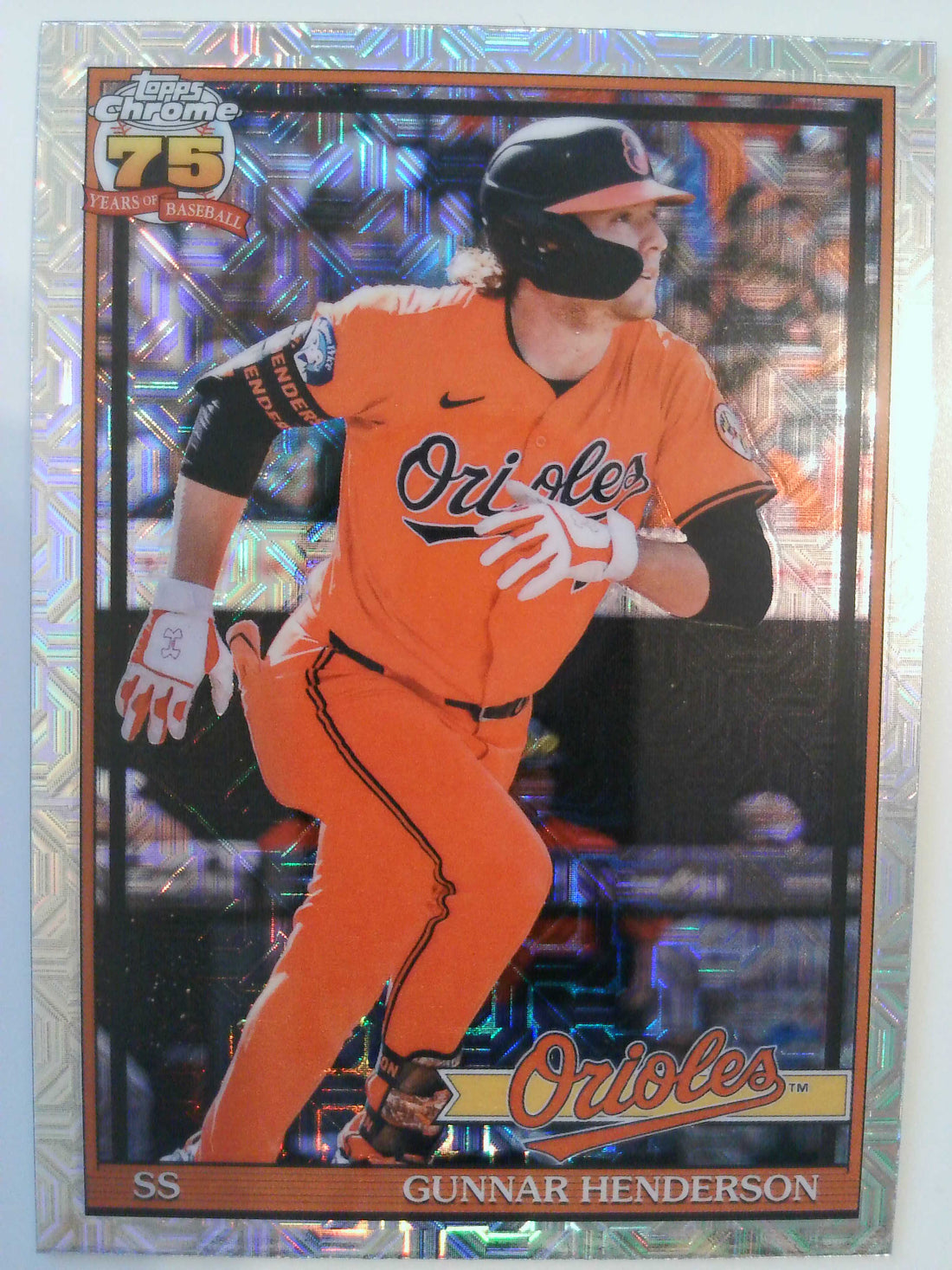 2026 Topps 1991 Topps Baseball 35th Anniversary Chrome Gunnar Henderson #91C-16