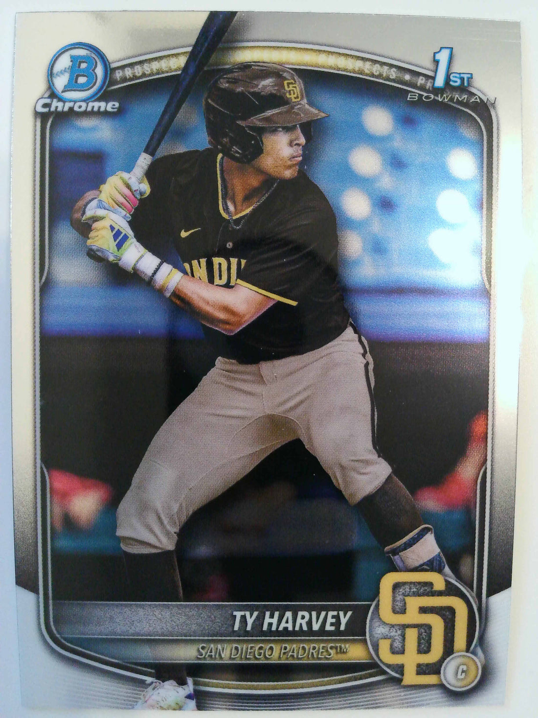 2025 Bowman Draft Baseball Chrome Ty Harvey #BDC-58