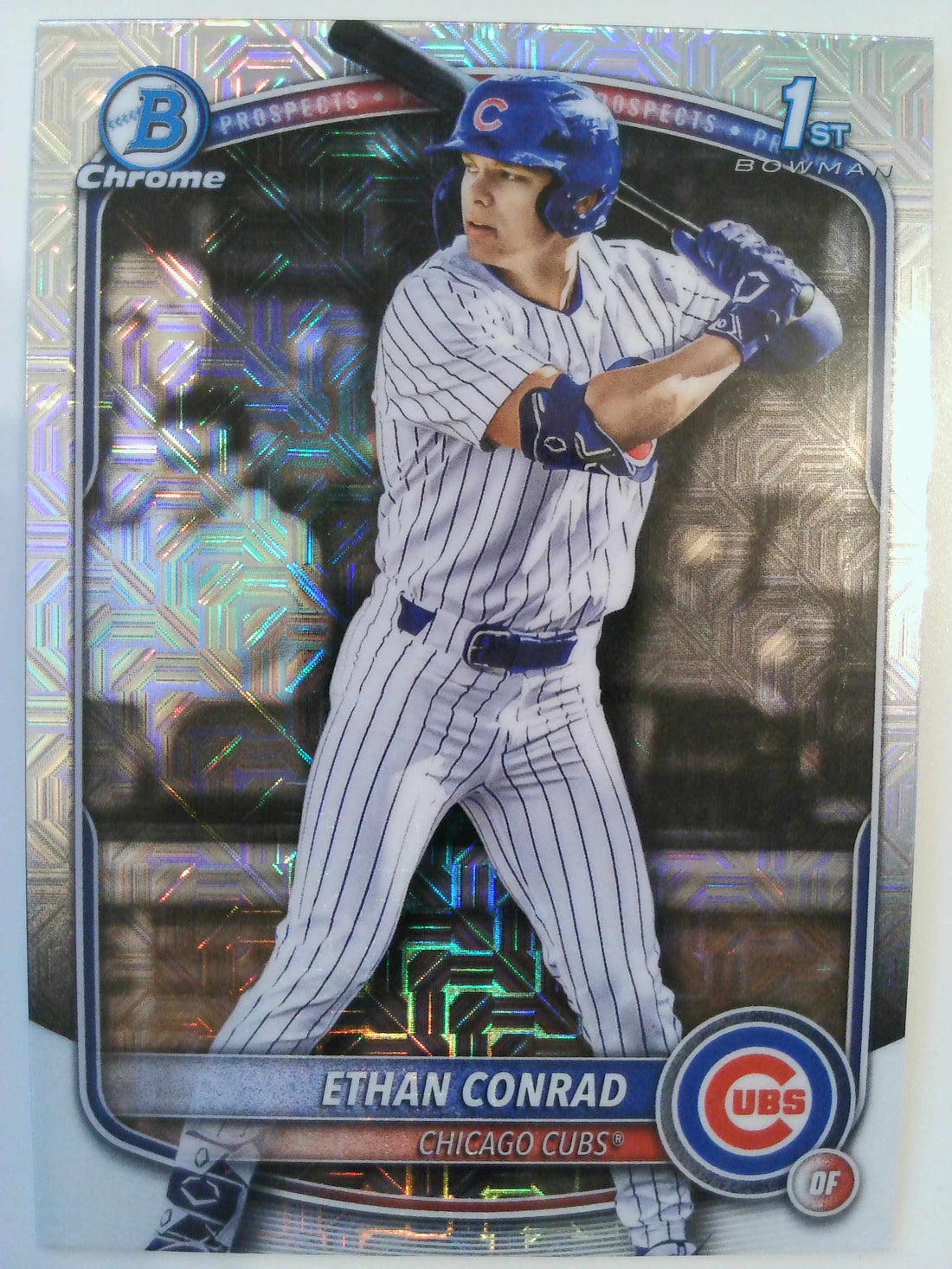 2025 Bowman Draft Baseball Chrome Mojo Refractor Ethan Conrad #BDC-17