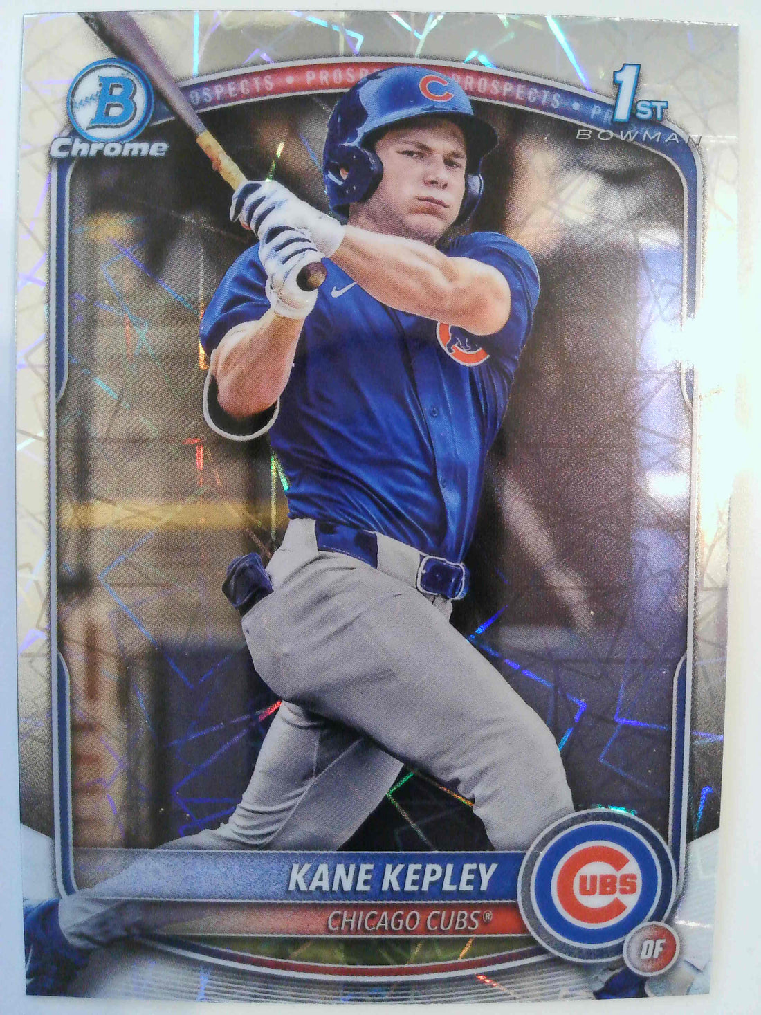 2025 Bowman Draft Baseball Chrome Laser Refractor Kane Kepley #BDC-200