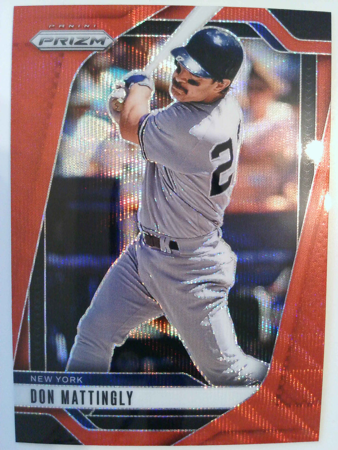 2025 Panini Prizm Baseball Pink Ice Prizms Don Mattingly #111