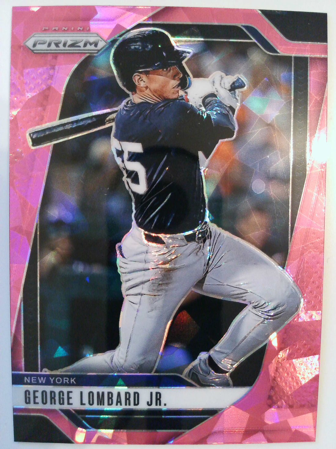 2025 Panini Prizm Baseball Pink Ice Prizms George Lombard Jr. #122