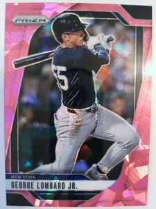 2025 Panini Prizm Baseball Pink Ice Prizms George Lombard Jr. #122