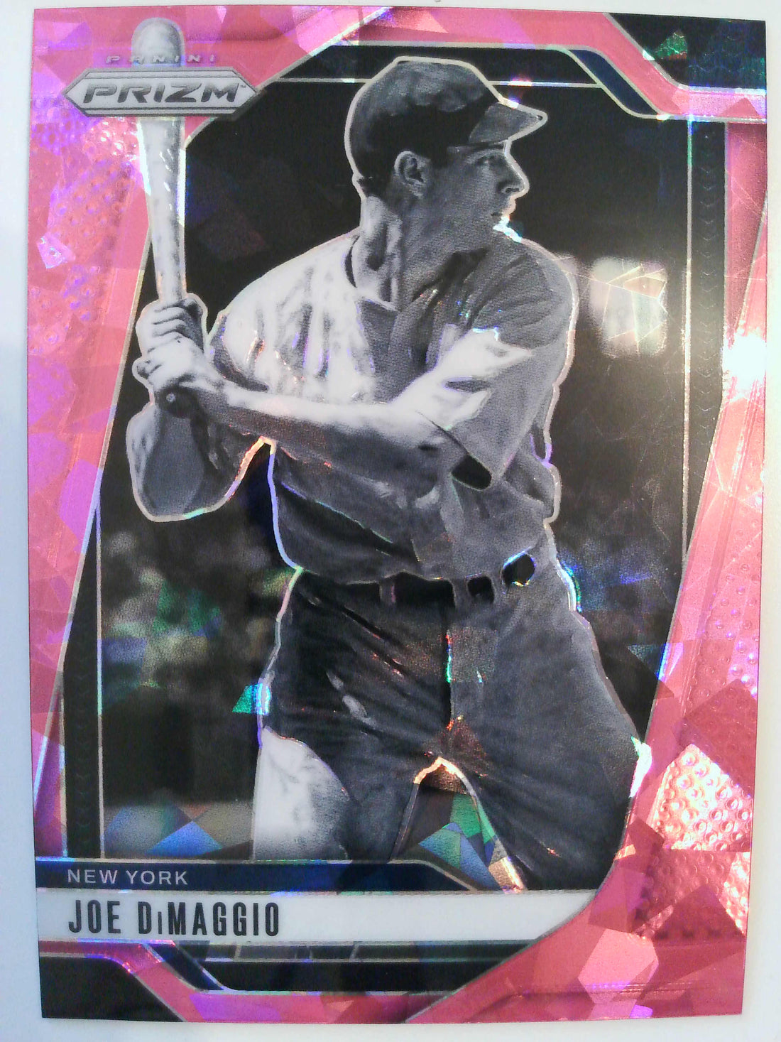 2025 Panini Prizm Baseball Pink Ice Prizms Joe DiMaggio #180
