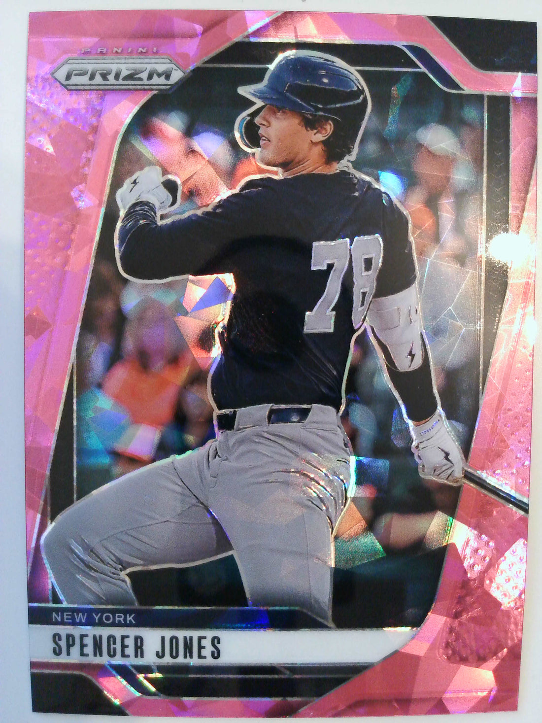 2025 Panini Prizm Baseball Pink Ice Prizms Spencer Jones #96