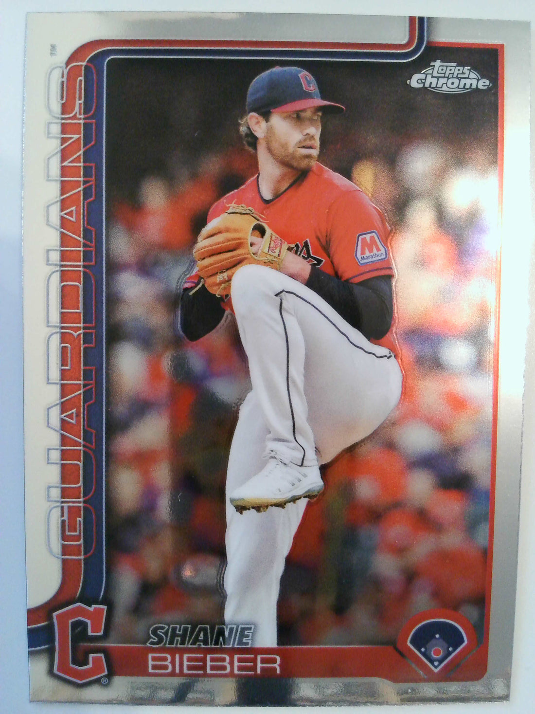 2025 Topps Chrome Baseball Shane Bieber #13