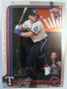 2025 Topps Chrome Update Baseball Blaine Crim #USC83 Rookie
