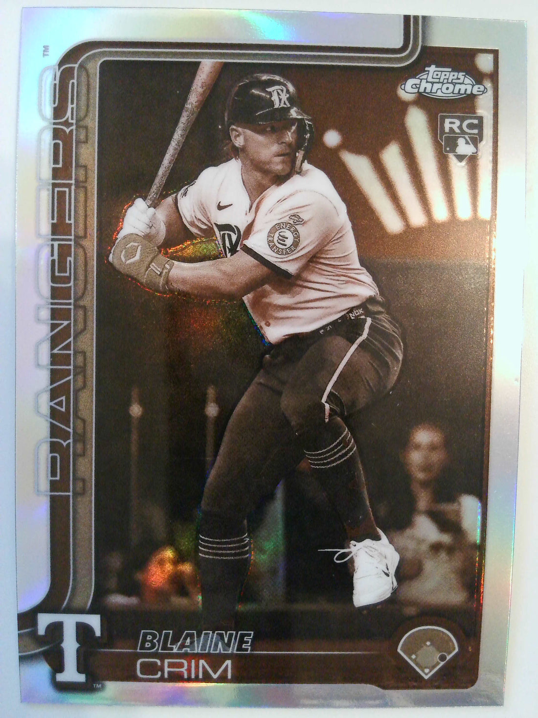 2025 Topps Chrome Update Baseball Sepia Refractors Blaine Crim #USC83 Rookie