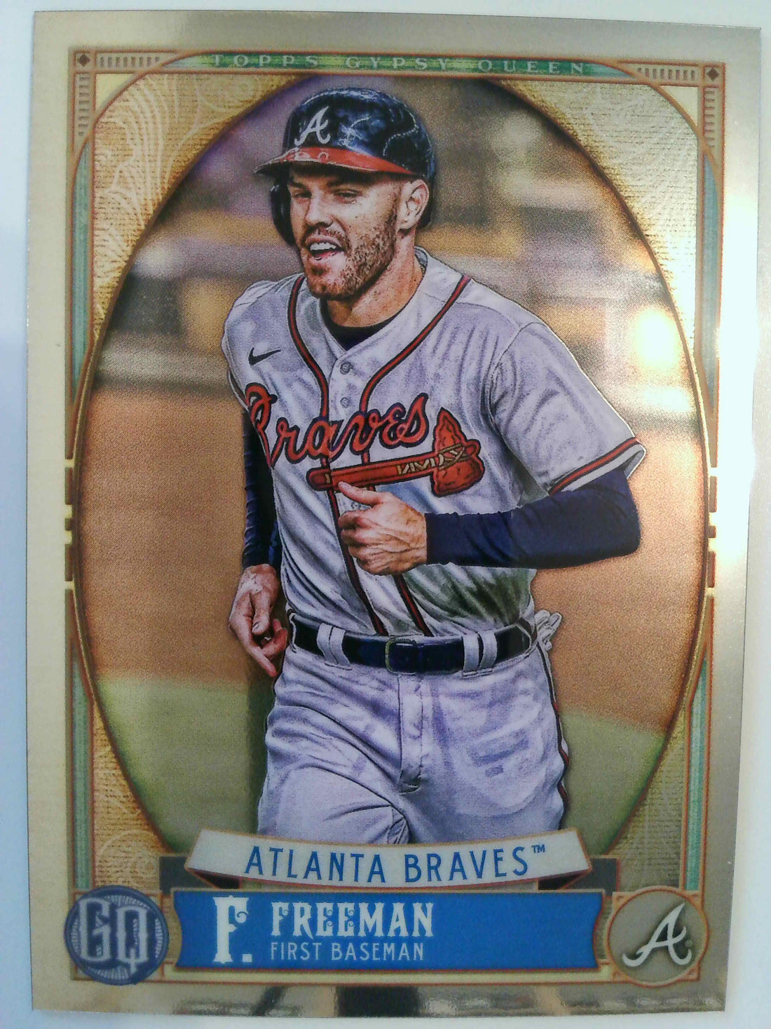 2021 Topps Gypsy Queen Baseball Chrome Box Topper Freddie Freeman #1