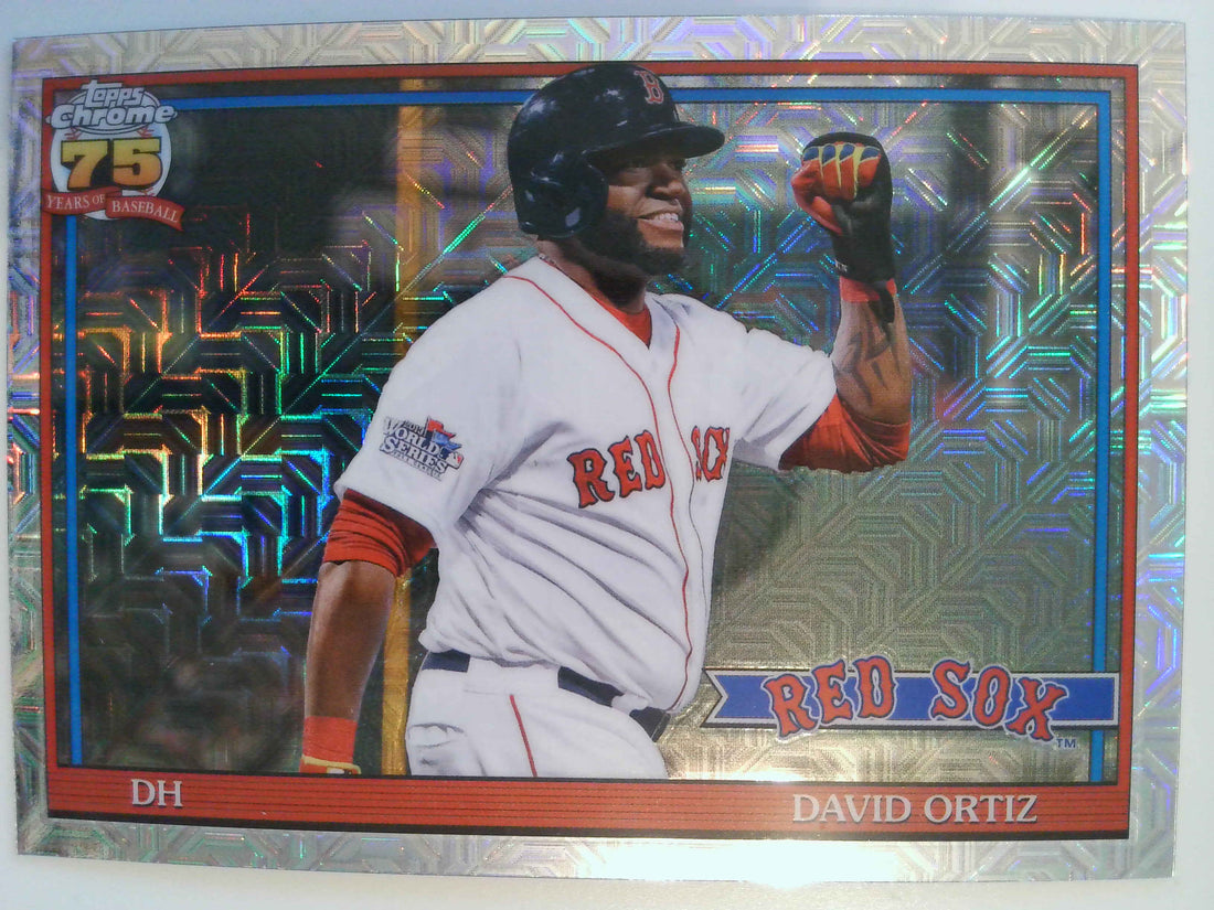 2026 Topps 1991 Topps Baseball 35th Anniversary Chrome David Ortiz #91C-10