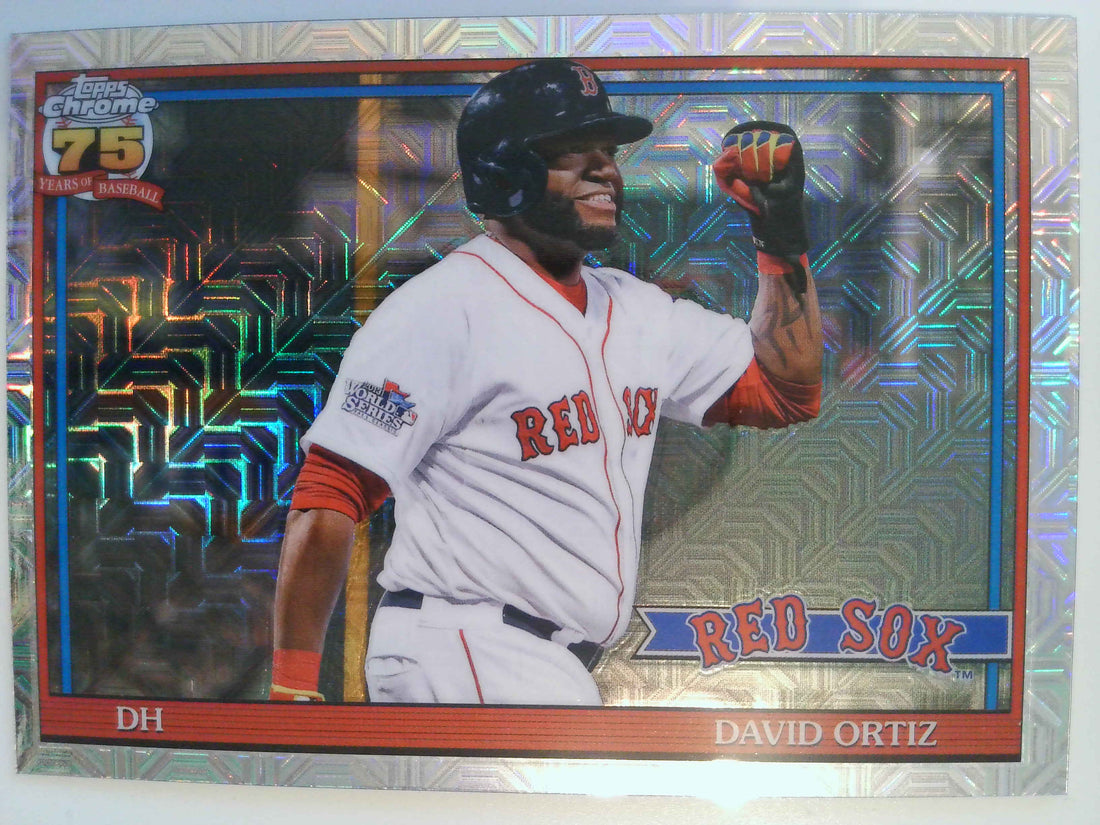 2026 Topps 1991 Topps Baseball 35th Anniversary Chrome David Ortiz #91C-10