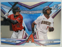 2021 Bowman Draft Baseball Ryan Bliss / Jordan Lawlar #FF-6