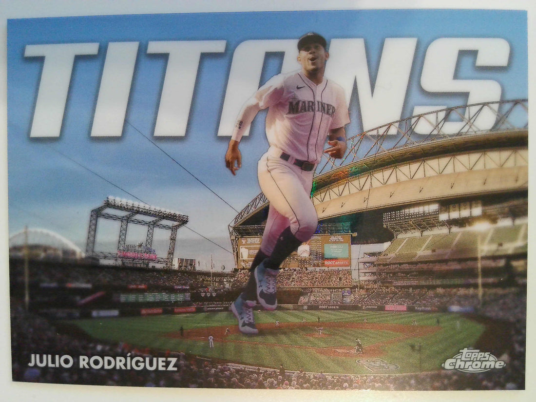 2023 Topps Chrome Update Baseball Titans Julio Rodríguez #CT-17