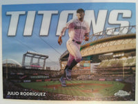 2023 Topps Chrome Update Baseball Titans Julio Rodríguez #CT-17