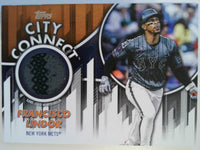 2026 Topps City Connect Swatch Collection Relics Francisco Lindor #CC-FL