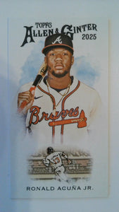 2025 Topps Allen & Ginter Baseball Mini 1889 N222 Ronald Acuña Jr. #N222-3