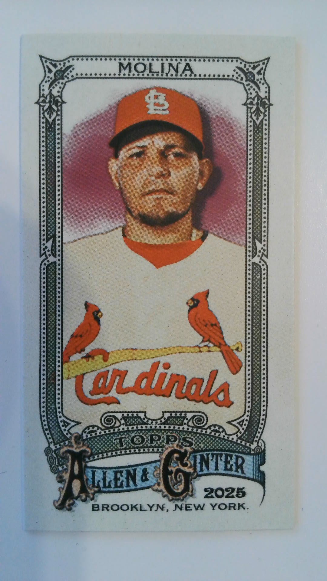 2025 Topps Allen & Ginter Baseball Mini Yadier Molina #51