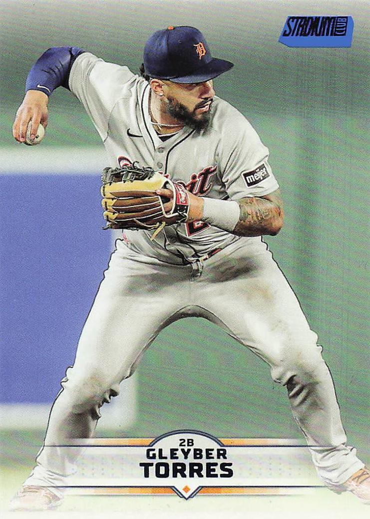 2025 Stadium Club Baseball Blue Foil Gleyber Torres #38
