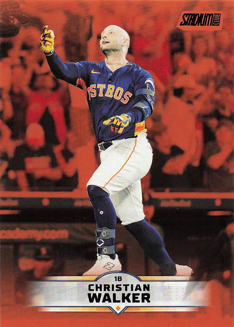 2025 Stadium Club Baseball Red Foil Christian Walker #29