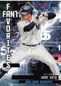 2024 Topps Baseball Fantasy Favorites Juan Soto #FF-19