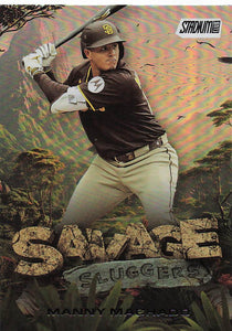2025 Stadium Club Baseball Savage Sluggers Manny Machado #SS-17