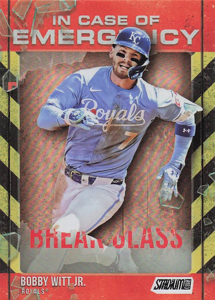 2025 Stadium Club Baseball In Case of Emergency Bobby Witt Jr. #ICE-1