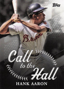 2025 Topps Baseball Call to the Hall Hank Aaron #CTH-4