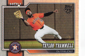 2026 Topps Baseball Rainbow Foil Taylor Trammell #124