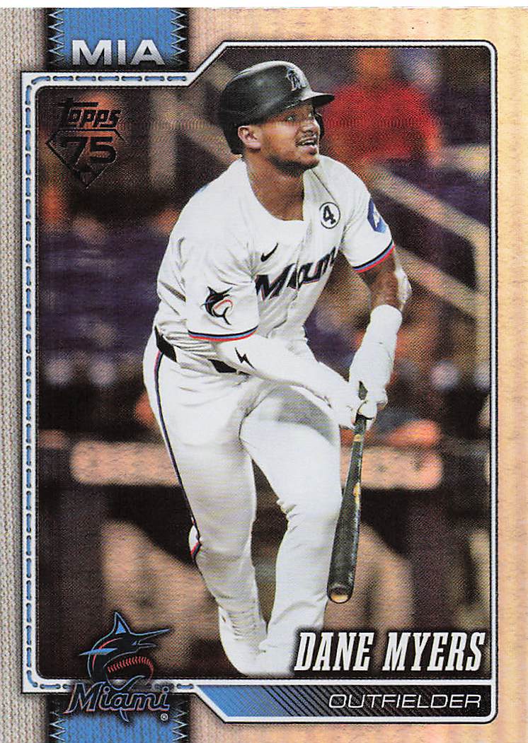 2026 Topps Baseball Rainbow Foil Dane Myers #279